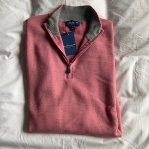 Peter Millar Crown Crafted Cashmere-Silk Quarter Zip